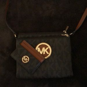 Michael Kors Purse and Matching Wallet